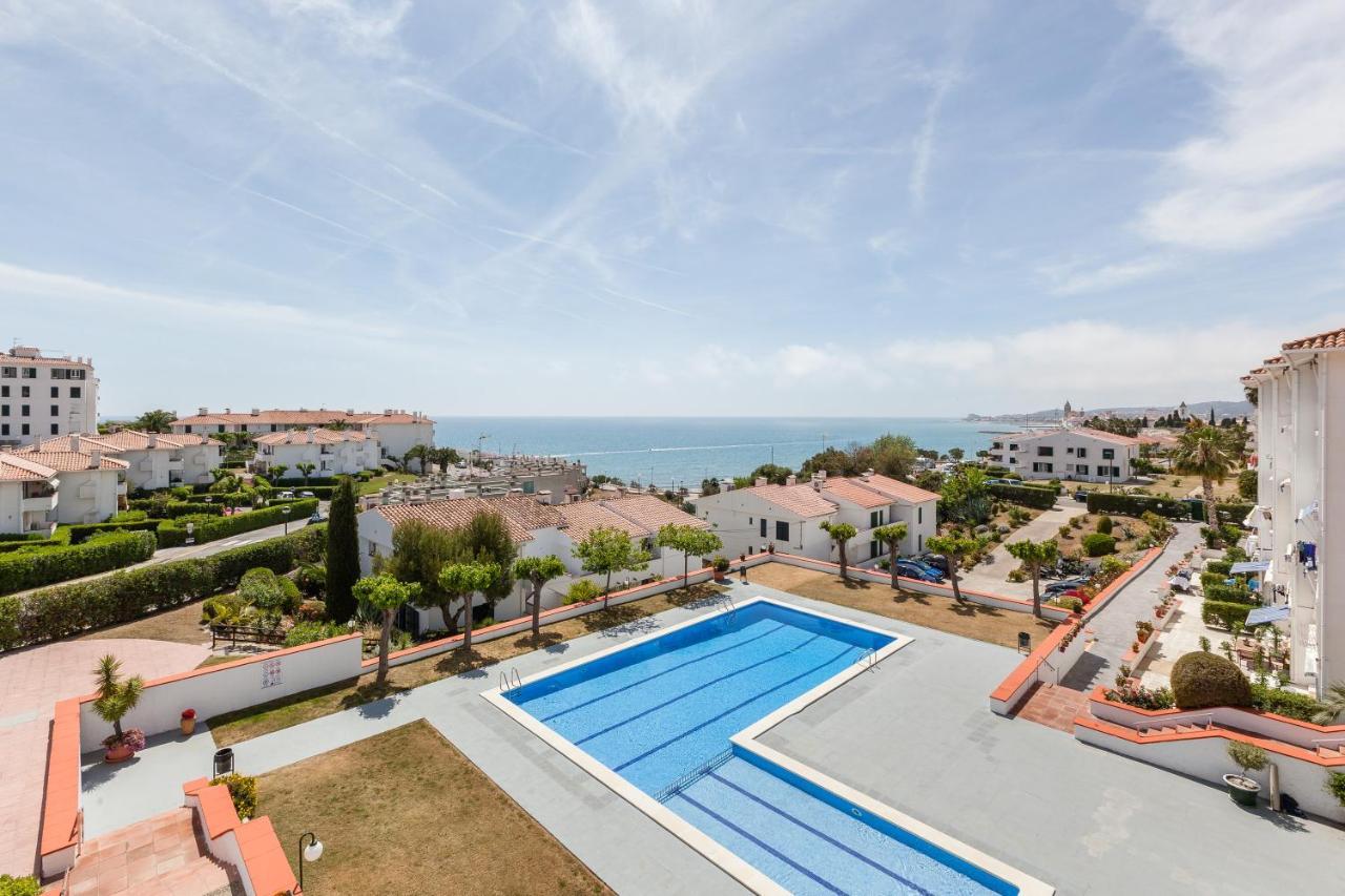 Studio Vista Al Mar Balmins Apartment Sitges Exterior photo