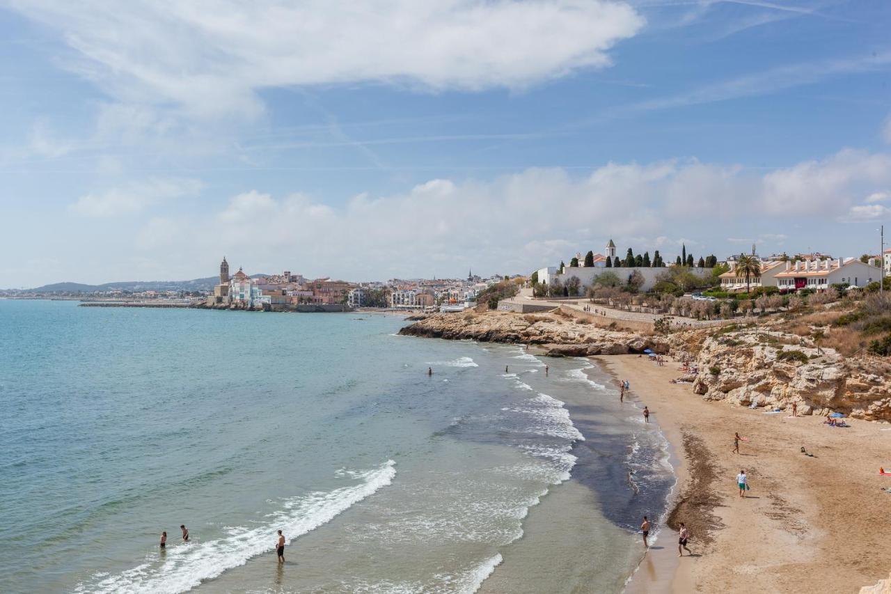 Studio Vista Al Mar Balmins Apartment Sitges Exterior photo