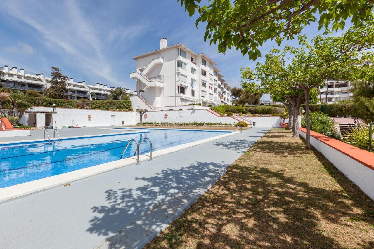 Studio Vista Al Mar Balmins Apartment Sitges Exterior photo